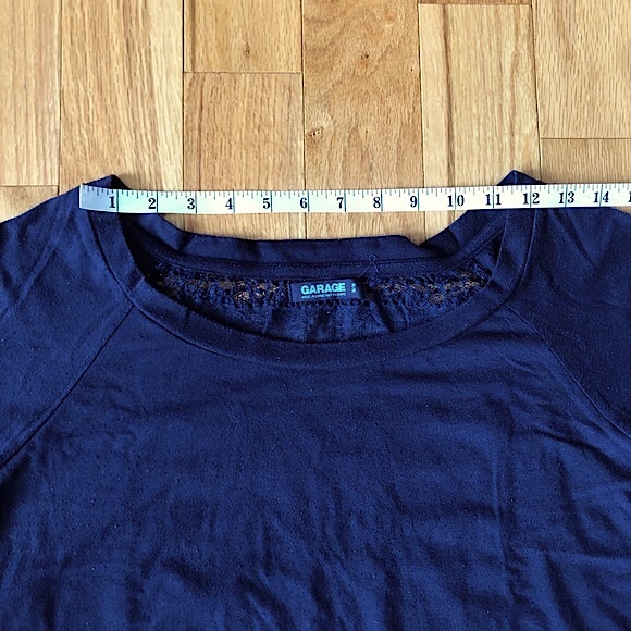 Garage Lace Back Long Sleeve Top - Picture 5 of 9